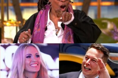 “You guys are so cruel..” Whoopi Goldberg sobbed as Elon Musk and Carrie Underwood joined hands to release a series of evidence to bring down “The View”