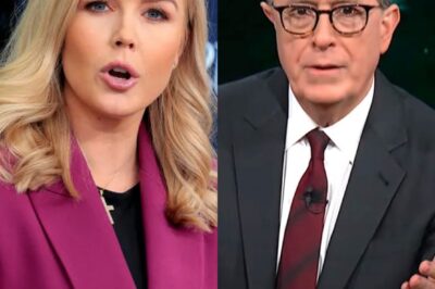 SHOCKING SHOWDOWN: Karoline Leavitt Hijacks Stephen Colbert’s Stage in Fiery Clash