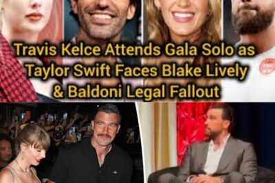 Travis Kelce Attends Gala Solo as Taylor Swift Distances Herself from Blake Lively Amid Explosive Baldoni Legal Fallout (NH)