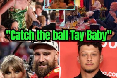 OMG! Mahomes Throws Travis Kelce & Taylor Swift a Touchdown Ball During Charity Gala in Las Vegas (NH)
