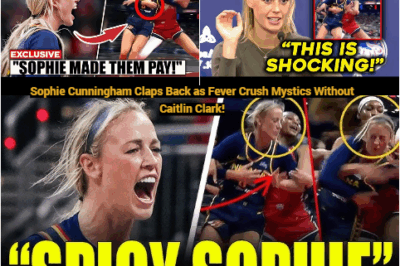 Sophie Cunningham Claps Back as Fever Crush Mystics Without Caitlin Clark!