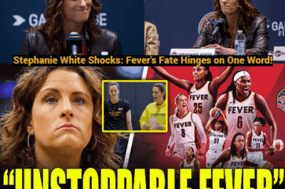 Stephanie White Shocks: Fever’s Fate Hinges on One Word!