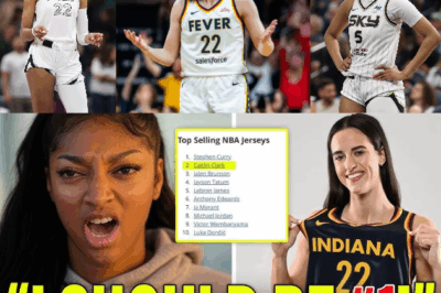 Caitlin Clark Tops NBA Jersey Sales—A’ja Wilson & Angel Reese Fans Outraged!