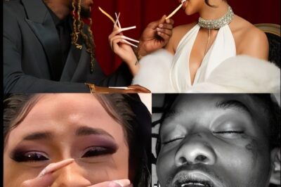 BROKEN MIRROR MENDED: Cardi B and Offset’s apology night turns into a disaster and Cardi B smashes a wine bottle on Offset’s head (an)