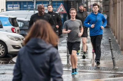 Zuckerberg is not satisfied with running 5km over 20 minutes