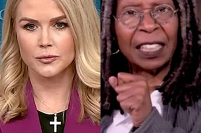 “The Battle Isn’t Over: Karoline Leavitt Ambushes Whoopi Live on Air – Studio Falls Silent as Whoopi Is Left Fuming and Speechless!”