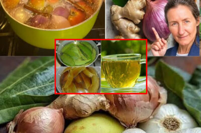 The best tea in the morning and after dinners: Garlic 🧄, turmeric, onion 🧅, ginger 🫚, cinnamon, and guava leaves 🍃