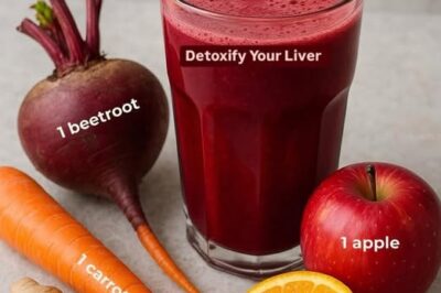 Cleanse Your Liver Naturally with This Powerful Juice: Beetroot, Apple, Carrot, Orange & Ginger